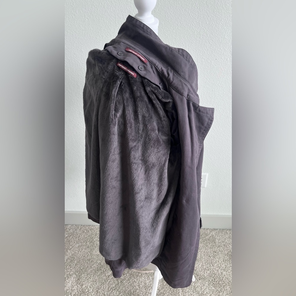 Comptoir Des Cotonniers women’s Purple Trench Coat with warm layer small $650 - Picture 16 of 16